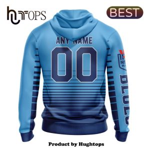 Custom New South Wales Blues Of Origin Kits Hoodie