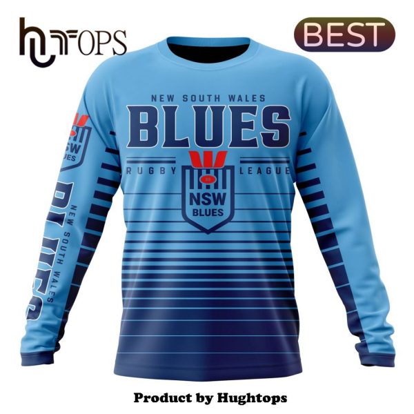 Custom New South Wales Blues Of Origin Kits Hoodie