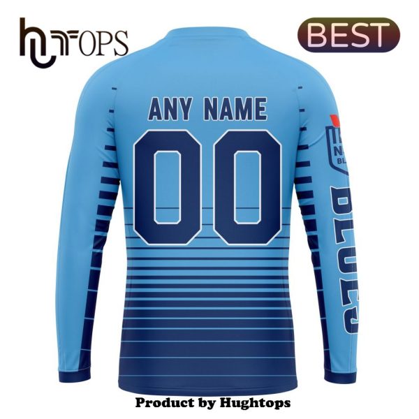 Custom New South Wales Blues Of Origin Kits Hoodie