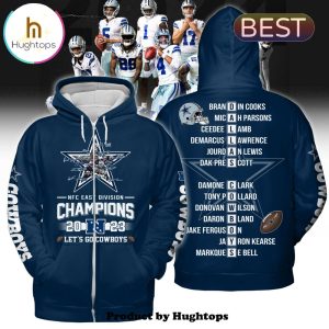 Dallas Cowboys Let’s Go Cowboys 2023 Champions Hoodie