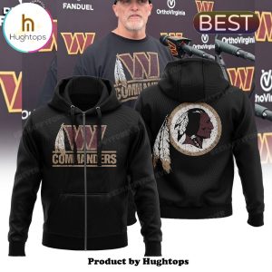 Dan Quinn Special Washington Commanders Black Hoodie