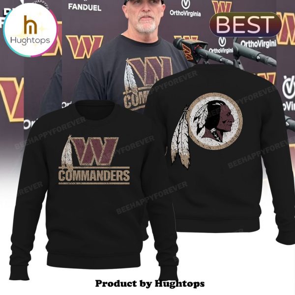 Dan Quinn Special Washington Commanders Black Hoodie