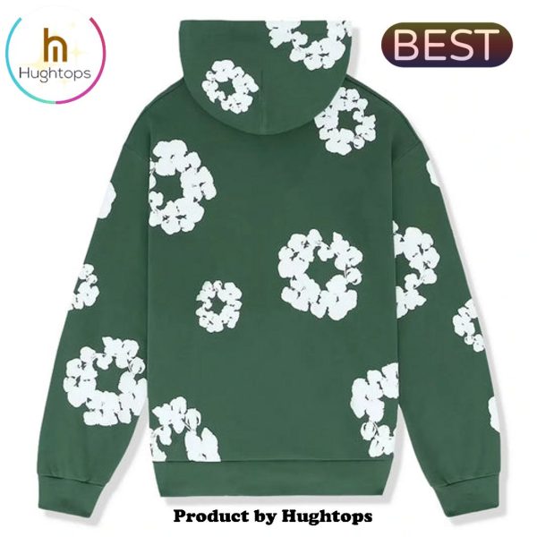 Denim Tears The Cotton Wreath Green Hoodie, Jogger