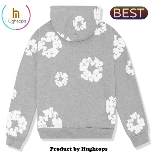 Denim Tears The Cotton Wreath Grey Hoodie, Jogger