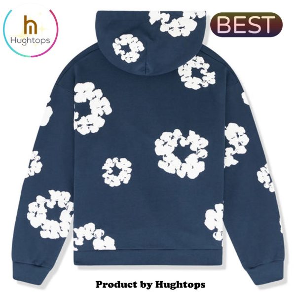 Denim Tears The Cotton Wreath Navy Hoodie, Jogger