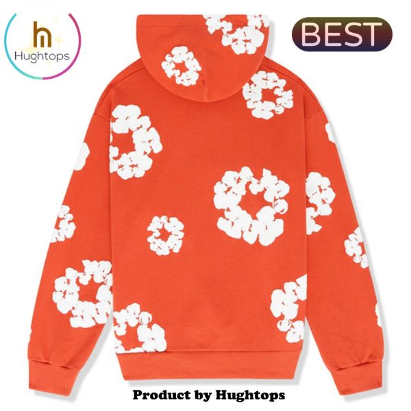 Denim Tears The Cotton Wreath Orange Hoodie, Jogger