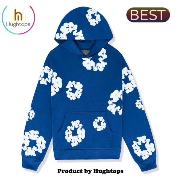 Denim Tears The Cotton Wreath Royal Blue Hoodie, Jogger