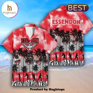 Essendon Football Club AFL Team New Design Hawaiian Shirt