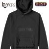 Fear Of God Essentials Hoodie Jet Black Latest Season