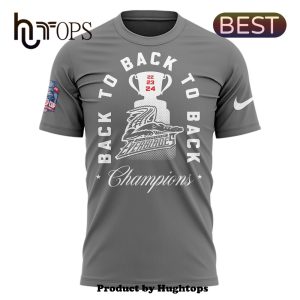 Florida Everblades 2024 Champions Grey T-Shirt, Cap