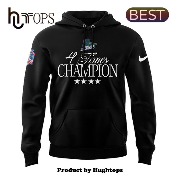 Florida Everblades 4Times Champions Black Hoodie, Jogger, Cap