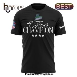 Florida Everblades 4Times Champions Black T-Shirt, Jogger, Cap