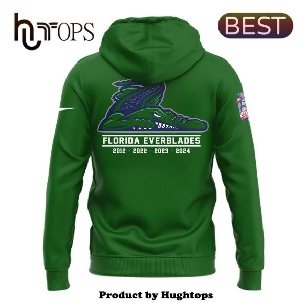 Florida Everblades 4Times Champions Green Hoodie, Jogger, Cap