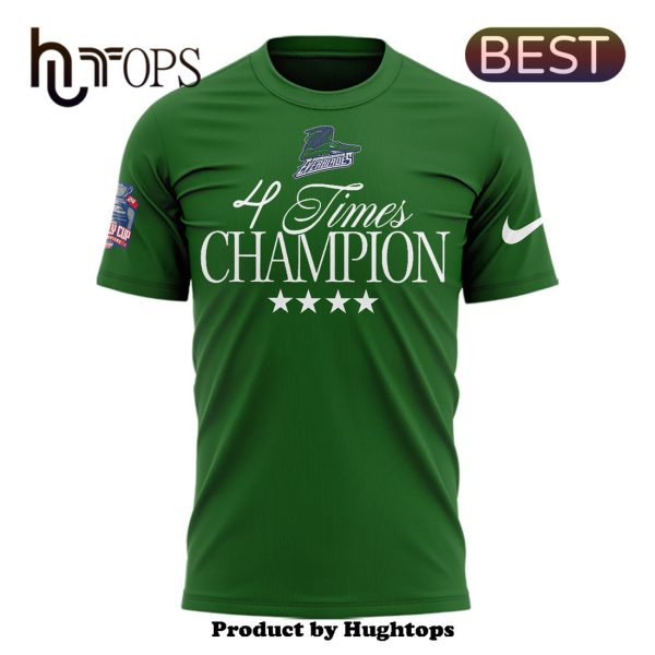 Florida Everblades 4Times Champions Green T-Shirt, Jogger, Cap