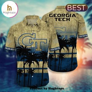 Georgia Tech Yellow Jackets Hawaii Shirt Short Style Hot Trending Summer