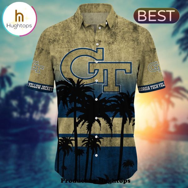 Georgia Tech Yellow Jackets Hawaii Shirt Short Style Hot Trending Summer