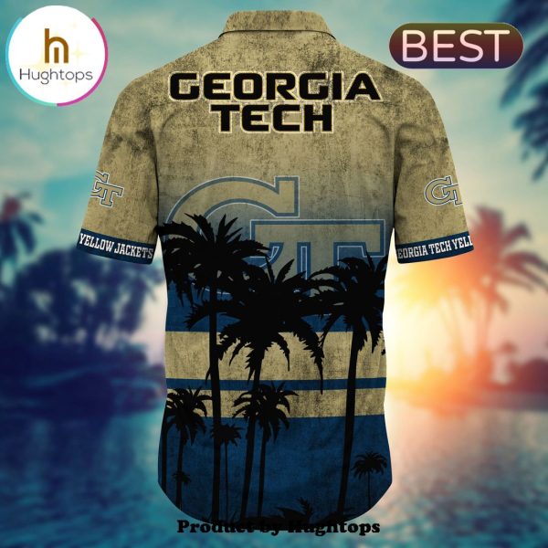 Georgia Tech Yellow Jackets Hawaii Shirt Short Style Hot Trending Summer