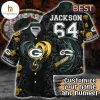 Green Bay Packers Flower Hawaii Shirt For Fans, Summer Football Shirts