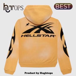 Hellstar Sports Zip-Up Hoodie Yellow