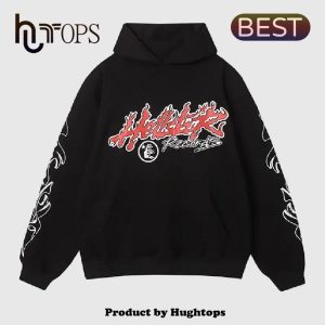 Hellstar Studio Records Hoodie Black