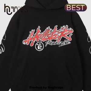 Hellstar Studio Records Hoodie Black