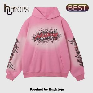 Hellstar Studios Records Hoodie Pink