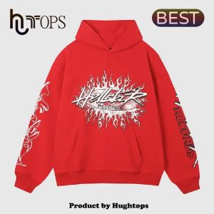 Hellstar Studios Records Hoodie Red