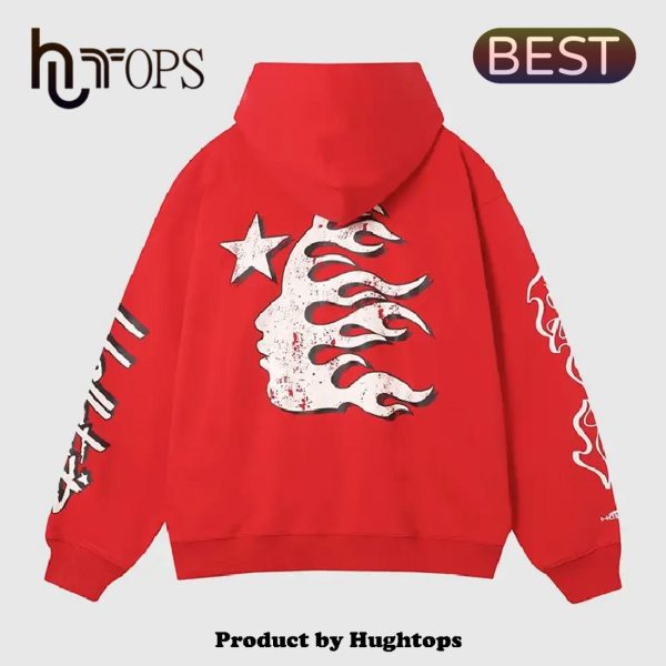 Hellstar Studios Records Hoodie Red