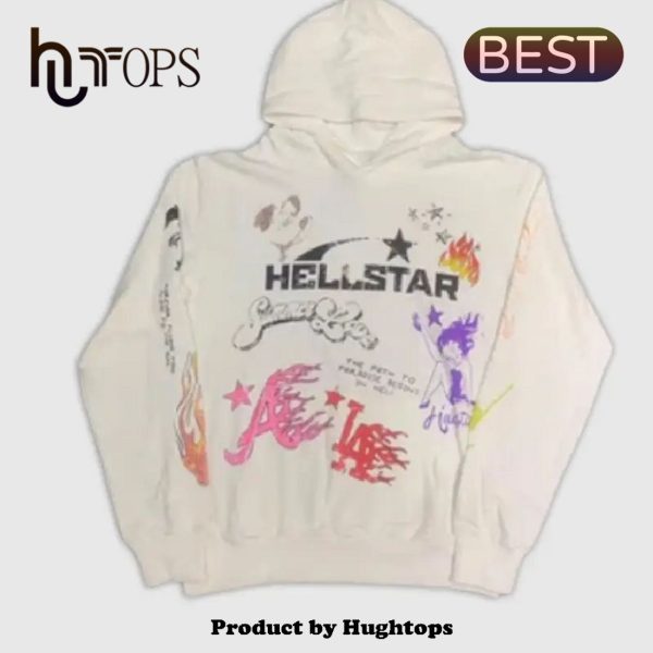 Hellstar Studios Summer Love Hoodie White