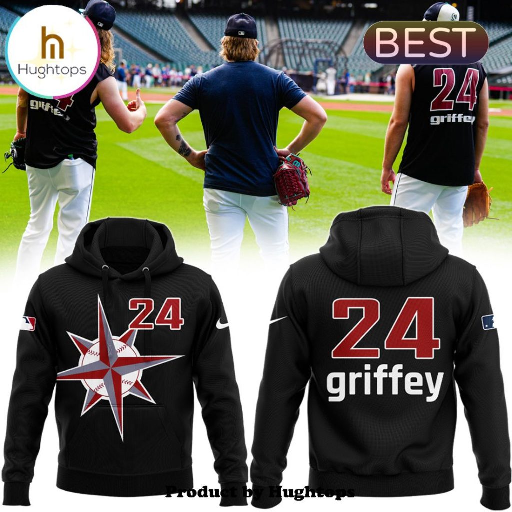 Ken Griffey Jr Seattle Mariners Special Black Edition Hoodie