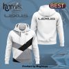 Lamborghini Premium High Quality Printed White Hoodie