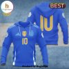 Legends Never Die Rob Burrow Premium Signatures Blue Hoodie