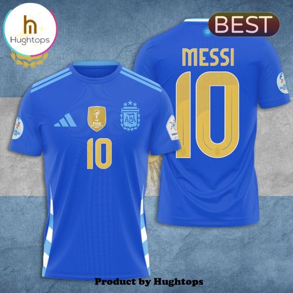 Lionel Messi x Argentina National Football Champions Navy Hoodie