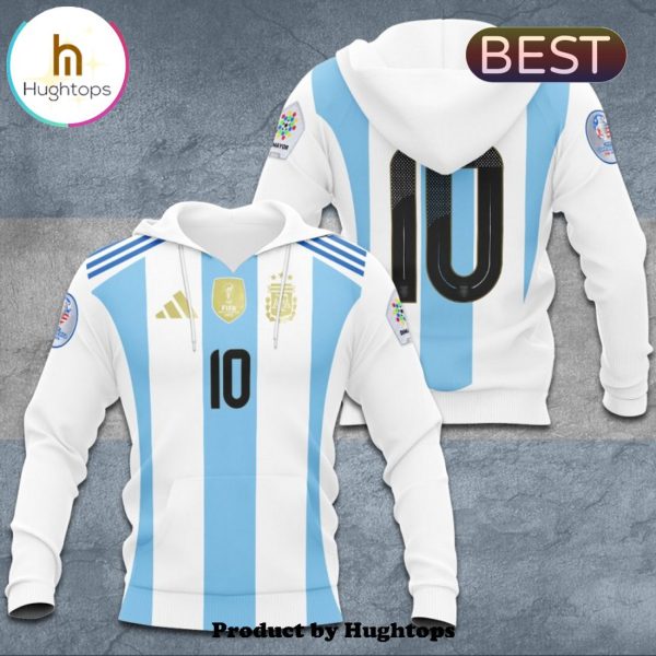 Lionel Messi x Argentina National Football Team 3D Hoodie