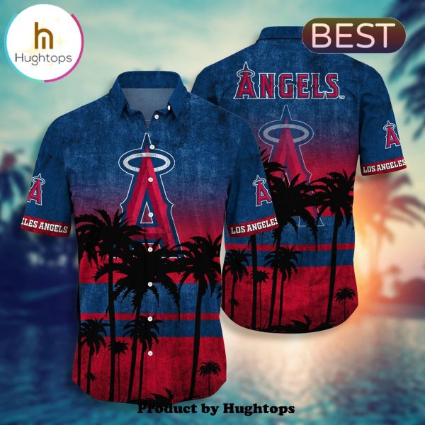 Los Angeles Angels Hawaii Shirt Short Style Hot Trending Summer