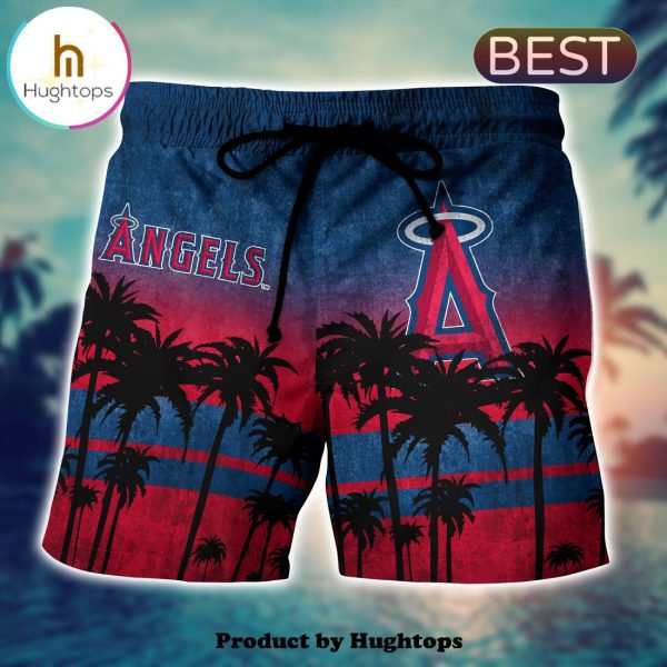 Los Angeles Angels Hawaii Shirt Short Style Hot Trending Summer