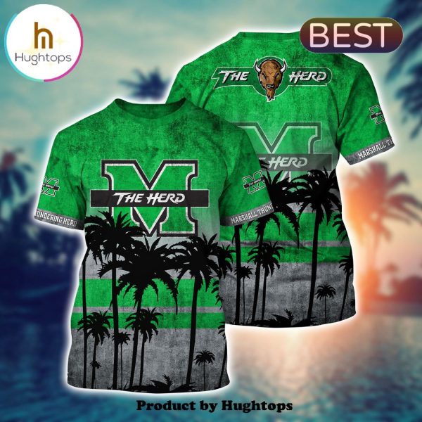 Marshall Thundering Herd Hawaii Shirt Short Style Hot Trending Summer