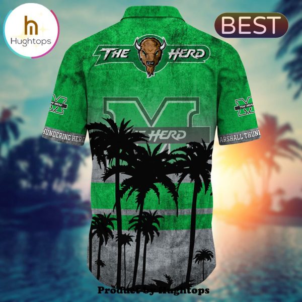 Marshall Thundering Herd Hawaii Shirt Short Style Hot Trending Summer