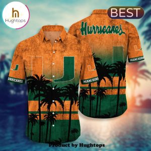 Miami Hurricanes Hawaii Shirt Short Style Hot Trending Summer