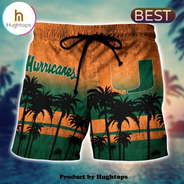 Miami Hurricanes Hawaii Shirt Short Style Hot Trending Summer