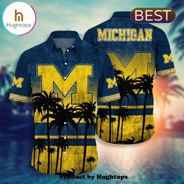 Michigan Wolverines Hawaii Shirt Short Style Hot Trending Summer