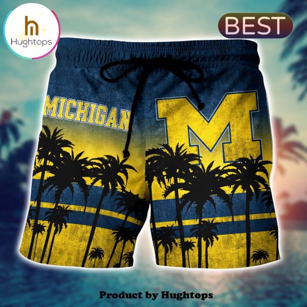 Michigan Wolverines Hawaii Shirt Short Style Hot Trending Summer