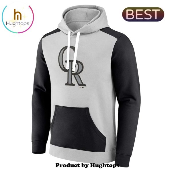 MLB Colorado Rockies Black Baseball Team Hoodie