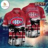 Montreal Canadiens Flower Hawaii Shirt For Fans, Summer Football Shirts