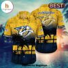 Nashville Predators Flower Hawaii Shirt For Fans, Summer Football Shirts