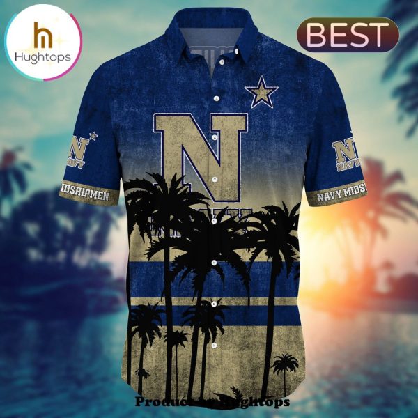 Navy Midshipmen Hawaii Shirt Short Style Hot Trending Summer