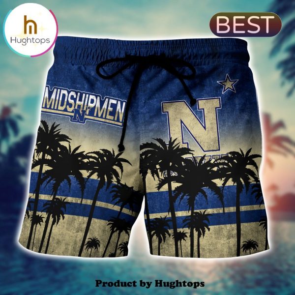 Navy Midshipmen Hawaii Shirt Short Style Hot Trending Summer