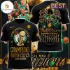 Boston Celtics 2024 Congratulations 18-Time NBA Black T-Shirt, Jogger, Cap