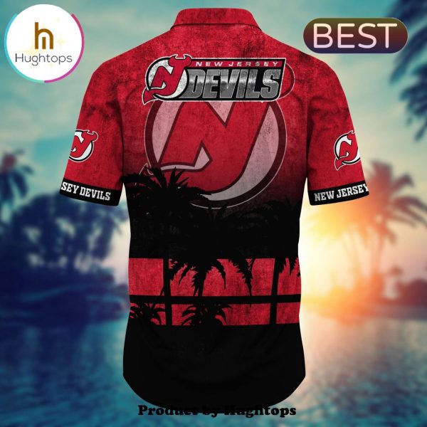 New Jersey Devils Hawaii Shirt Short Style Hot Trending Summer