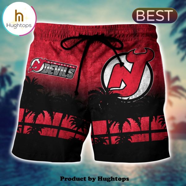 New Jersey Devils Hawaii Shirt Short Style Hot Trending Summer